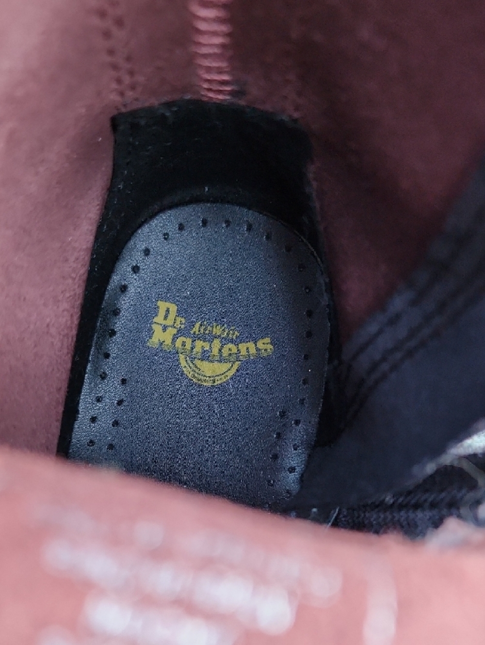 Dr. Martens Jadon Platform Combat Boots In Oxblood Size 9 - Picture 11 of 13